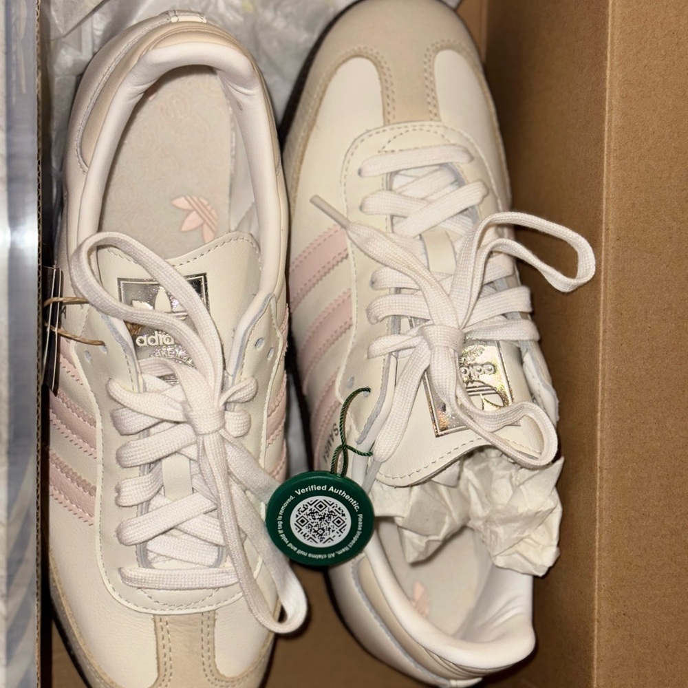 Adidas Women’s Samba OG ‘Cloud White Wonder Quartz’
